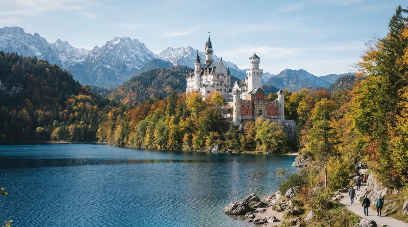 Central and southern Europe castles, castle tours in Europe