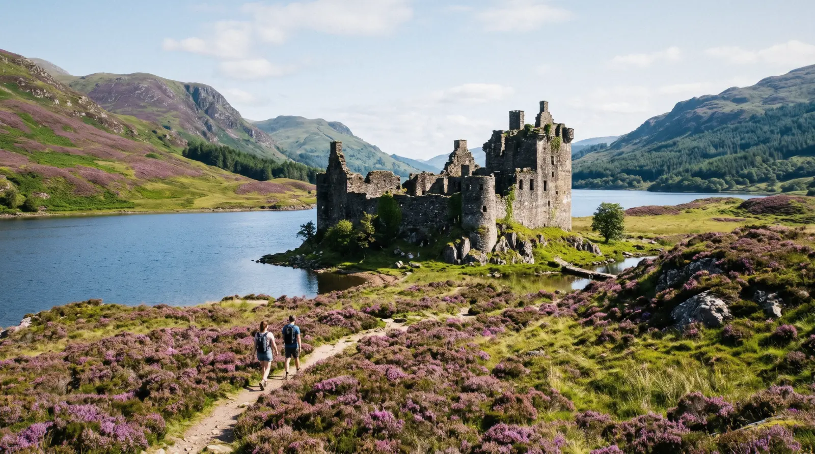 Scotland castles, castle tours in Europe