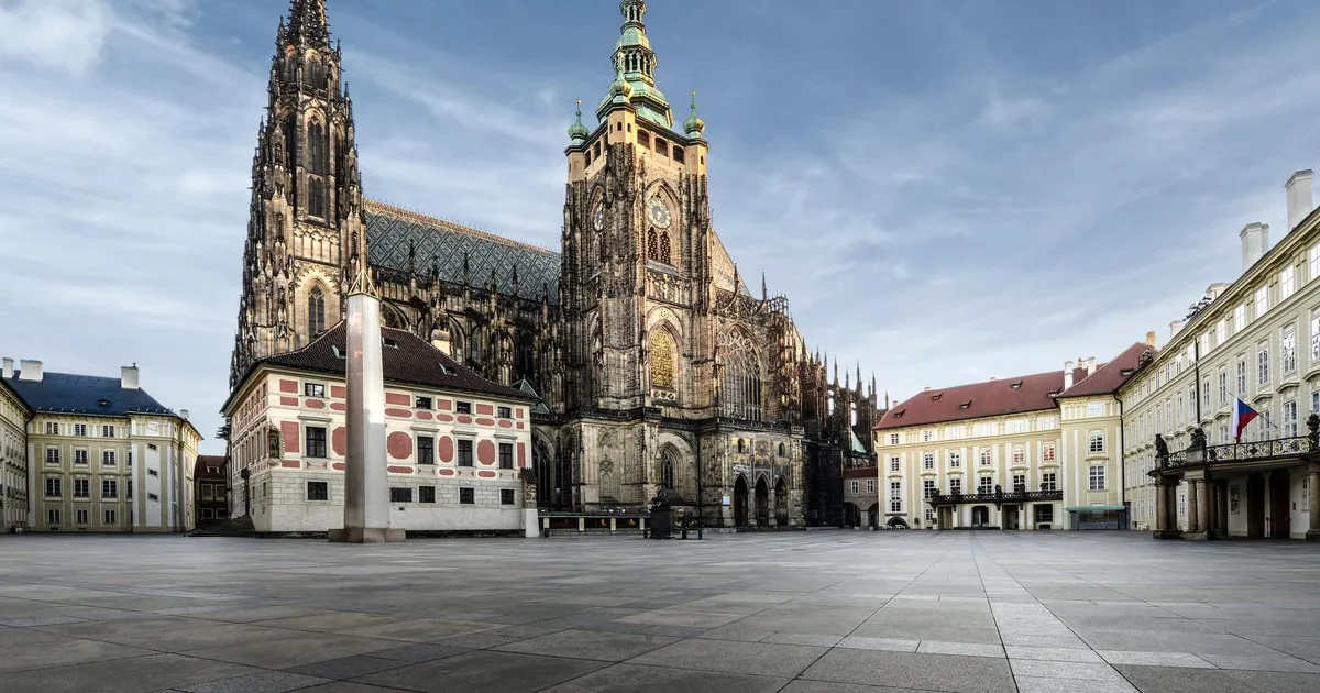 The castle's own circuit ticket, on a tour of Prague Castle, castle tours in Europe